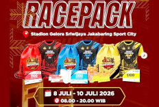 Jangan Lupa! 8-10 Juli Pengambilan RPC Sumsel Bhayangkara Run 2026 di Stadion Gelora Sriwijaya Jakabaring