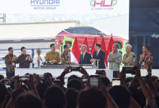 Bidik Produksi 600 Ribu BEV, Jokowi Resmikan Ekosistem Baterai dan Kendaraan Listrik Korea Selatan di RI