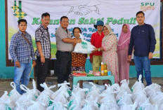 Peduli Sesama, PT Kelantan Sakti Salurkan 1.020 Paket Sembako di 12 Desa