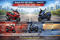 Honda PCX 160 2026 vs Yamaha NMAX 2026: Pertarungan Skutik Premium, Siapa Raja Jalanan?