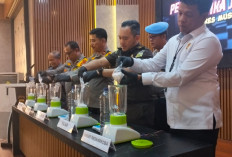 Pemusnahan Sabu Senilai Rp500 Juta di Musi Banyuasin