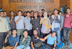 Silaturahmi Lebaran: Diskominfo OKU Timur Ajak Wartawan Bersama-sama Membangun Sinergisitas, Ini Kata Kadis!