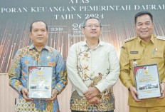 Komitmen Kembali Raih Predikat WTP, Terima Laporan Keuangan 2024 dari BPK Sumsel
