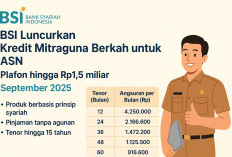 Bank BSI Layani Pinjaman Bagi ASN September 2025, Ini Tabel Pembiayaannya