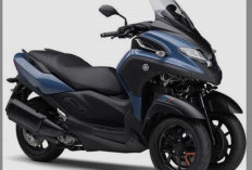 Yamaha Tricity 300 ABS Datang Bawa Teknologi Canggih, Skutik Bongsor Ini Bikin Motor Lain Minder