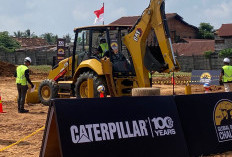 Caterpillar 416 Jadi Andalan Proyek di Sumsel, Trakindo Optimistis Tangkap Peluang Pasar