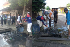 Berkat Gotong Royong, Warga Prabumulih Temukan Biang Kerok Penyebab Banjir di Jalan Padat Karya