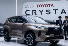 Toyota Innova Crysta 2025 Resmi Hadir: Lebih Modern, Tetap Nyaman untuk Keluarga
