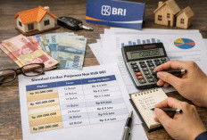 Simulasi Cicilan Pinjaman Non KUR BRI Berdasarkan Tenor dan Plafon