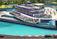 Hadirkan Superyacht Mewah dengan Kolam Renang Tepi Sirkuit