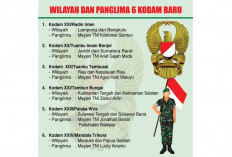  TNI Bentuk 6 Kodam Baru, 3 Provinsi Lepas dari Wilayah Kodam II/Sriwijaya, Tinggal Sumsel dan Babel
