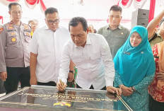 Pasar Inpres Muara Enim Gedung C Resmi, 240 Kios Siap Dipakai