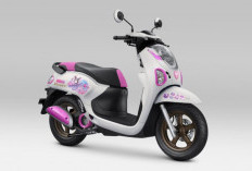 Honda Scoopy Kuromi Limited Edition, Skutik Retro-Modern dengan Sentuhan Imut dan Rebel