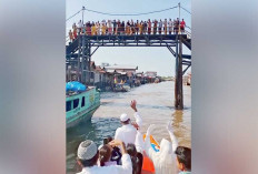 Tunggu di Atas Jembatan dan Pinggir Sungai, Kebiasaan Masyarakat Perairan OKI Lepas JCH