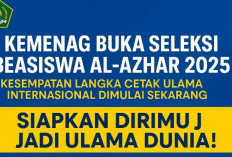 Kemenag Buka Seleksi Beasiswa Al-Azhar 2025, Kesempatan Langka Cetak Ulama Internasional Dimulai Sekarang  