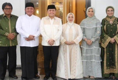 Pj Gubernur Sumsel Agus Fatoni Silaturahmi ke Kediaman Herman Deru, Tegaskan Tak Bahas Politik