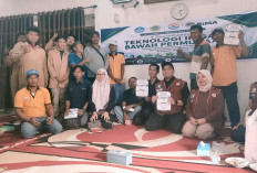  Polsri Kenalkan Irigasi Bawah Permukaan, Solusi Kekeringan bagi Petani Perkotaan