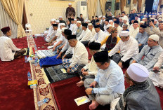 Ribuan Jamaah Hadiri Doa Bersama 40 Hari Wafatnya KMS H Halim Ali di Palembang