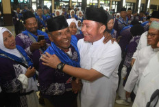 Herman Deru Lepas 370 Calon Haji Sumatera Selatan Menuju Tanah Suci, Doakan Raih Haji Mabrur