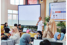 Peserta Bimtek Kepenulisan Dispustaka Sumsel Menulis Konten Lokal, Ini Tujuannya