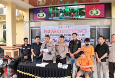 Rasain, Melawan Petugas saat Hendak Ditangkap Pelaku Curanmor Ini Dipelor Petugas 