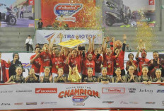 Hattrick Champion, Bangau dan BSI Cetak Rekor, Juarai Honda DBL with Kopi Good Day 2024 South Sumatera