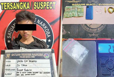 Urine Positif, Oknum Mahasiwa Bawa Sabu, Diciduk Satnarkoba Polres Muara Enim