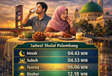 Jadwal Sahur Palembang Ramadan 1447 H, Catat Rincian Lengkapnya
