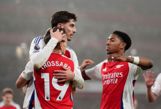 Arsenal Raih Kemenangan Penting, Kai Havertz Jadi Pahlawan Tekuk Ipswich Town di Emirates