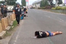 Pejalan Kaki Tabrak Pengendara Motor di Palembang, Dua Orang Terluka