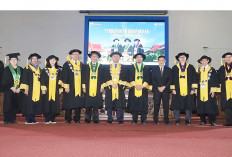 3 Profesor dari FK, FP dan FT Dikukuhkan Rektor, Unsri Kini Punya 130 Guru Besar Aktif