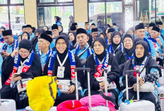 Sambut JCH Kloter 16, Pemberangkatan Terakhir dari Embarkasi Palembang 
