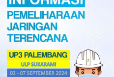 PLN UP3 Sukarami Lakukan Pemeliharaan, Ini Daerah yang Bakal Terdampak Pemadaman