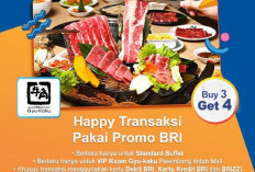 Promo BRI Hadirkan Kesempatan Hemat untuk Menikmati BBQ Jepang di Gyu-Kaku