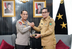 Bupati HM Toha Temui Kapolda Sumsel, Tegaskan Komitmen Wujudkan Muba Tanpa Konflik dan Maju Lebih Cepat