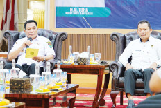 Sambut Pihak Kemenko Kumham Imipas, Bupati Muba HM Toha Bahas Sinergi Peningkatan Pelayanan Keimigrasian