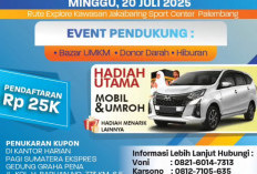 WOW! Hadiahnya Mobil dan Umrah, Ayo Ikuti Jalan Sehat Sumatera Ekspres, Begini Cara Daftarnya