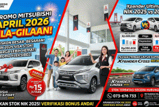 Promo Mitsubishi April 2026 Gila-Gilaan! Diskon NIK 2025, DP Ringan Mulai Rp15 Jutaan