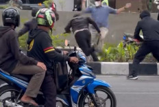 Rebutan Lahan Parkir Berujung Berdarah, Bentrokan Dua Ormas Gegerkan Jantung Kota Palembang