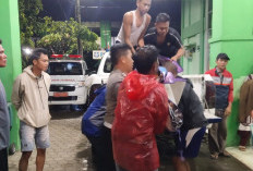 Pemotor Tewas Usai Terseret Arus Usai Alami Kecelakaan Tunggal di Lubuklinggau