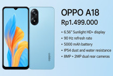 OPPO A18 Hadir di 2025, Harga Rp1,5 Juta dengan Spesifikasi Menarik