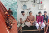 Dramatis, 12 Jam Terombang-ambing di Laut Bangka, 4 ABK KM Lombok Taruna Akhirnya Selamat