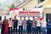  Tak Pandang Bulu, Polres OKI Bedah Rumah Mantan Napi Teroris