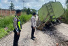 Truk Terperosok, Jalan Palembang-Rambutan Macet Parah