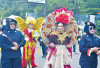 Berani Tampil Beda, Warga Binaan LPP Palembang Kenakan Kostum Daur Ulang di Acara Palembang Fashion Carnaval 2