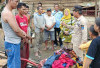 Korsleting Listrik, Rumah dan Gudang Rongsokan Terbakar, Pedagang Pasar Panik Evakuasi Diri