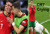 Cristiano Ronaldo Menangis Gagal Cetak Gol, Sukses Algojo Adu Penalti. Portugal Kalahkan Slovenia 3-0