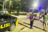 Antisipasi Kejahatan 3C, Patroli Blue Light Stasioner Samapta Polrestabes Palembang Lakukan Ini