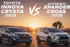 Toyota Innova Crysta 2026 vs Mitsubishi Xpander Cross 2026: Adu Nilai, Mana Paling Layak Dipilih?