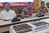 Satresnarkoba Polrestabes Palembang Tangkap Pengedar 91 Catridge Etomidate di Jakabaring